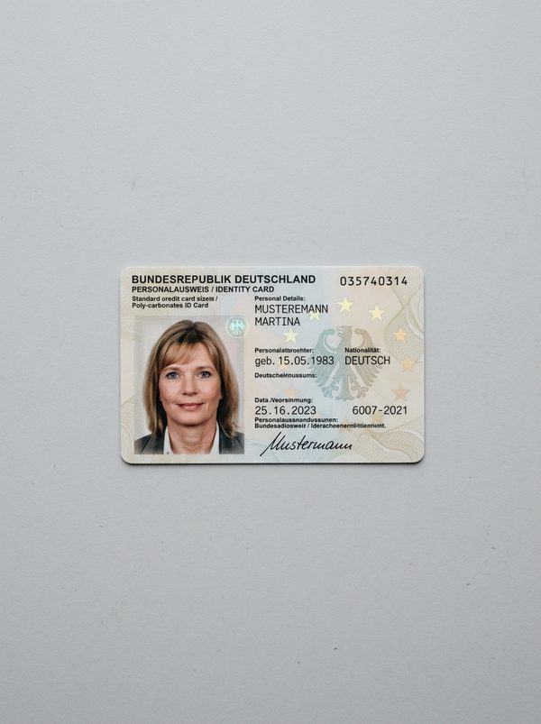 Carte d'identité allemande